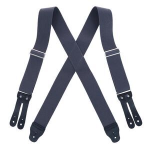 Welch Men's Big & Tall Elastic Button End Work Suspenders